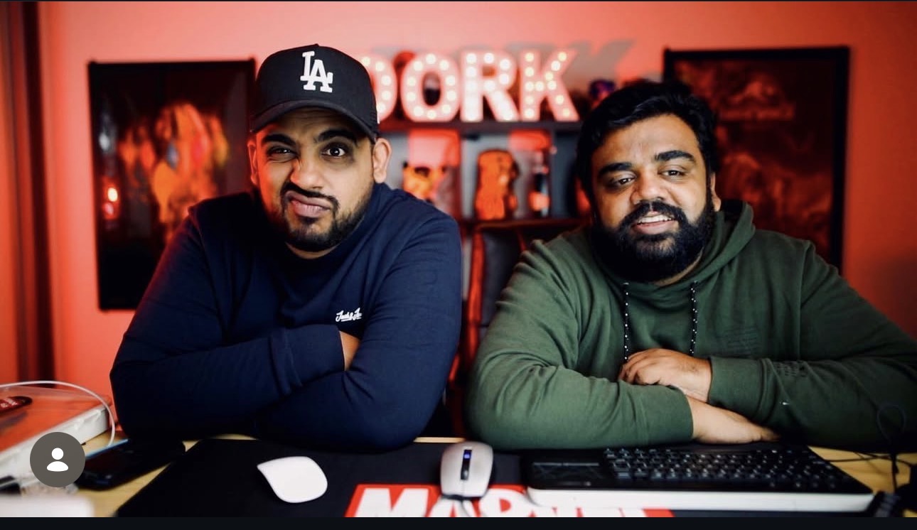 Sumeet Joseph creating content with a collaborator in a studio